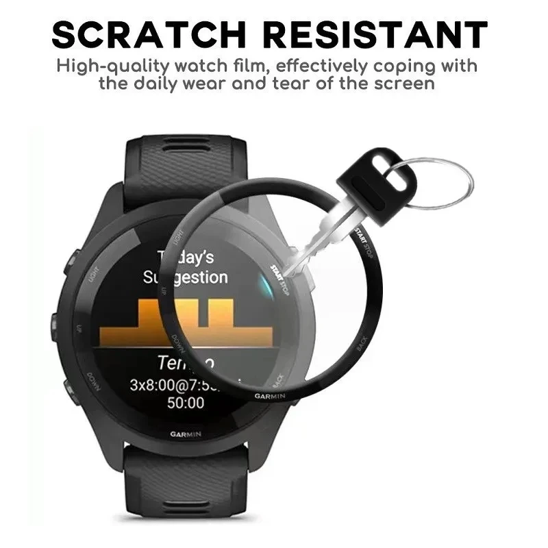 3D Curved Protective Film for Smartwatch Screens (Non-Tempered Glass)
