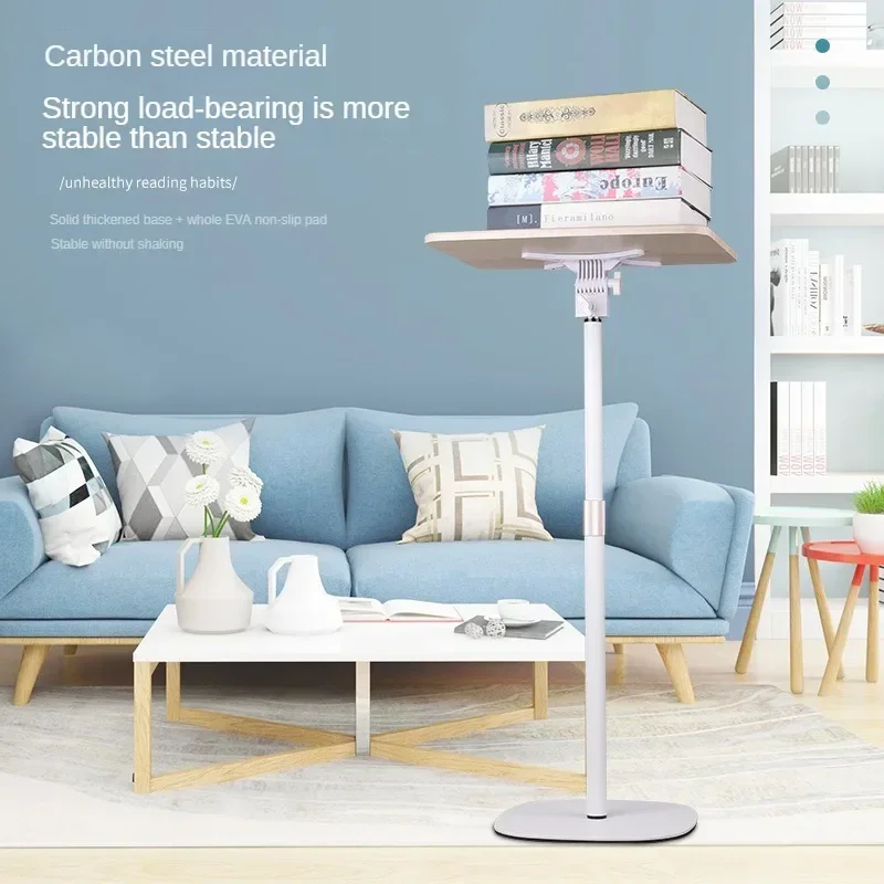 내구성이 뛰어난 바닥형 독서대, 학습 및 그림 그리기용 스탠드, 조절 가능한 음악 태블릿 노트북 스탠드