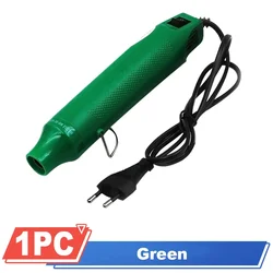High-Performance Electric Heat Gun for DIY Crafts and Shrink Tubing (Green)