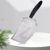 Cat Litter Shovel Small Hole Sand Hanging Hole Pet Litter Tray Sand Scooper Stainless Steel Metal Scooper Kitten Cleaning Tool 4