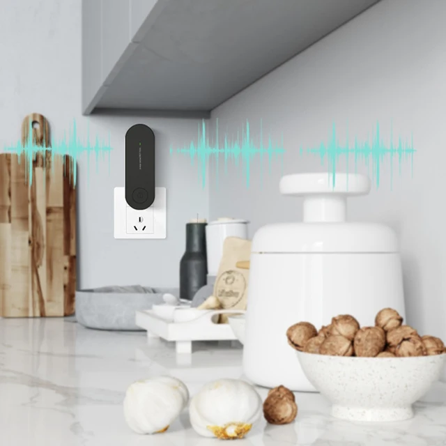 Ultrahangos Elektronikus Kártevőirtó-Visszaszorító Többcélú Amerikai/Eu Dugó Nyári Patkány Szúnyog Egér Rovar Rágcsáló Egérréteget - Image 3