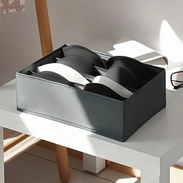Organisateur pour sous-vêtements chaussettes soutien-gorge pantalon écharpe cravate boîte de rangement jean vêtements Organization diviseurs pour tiroirs organisateur de vêtements 2