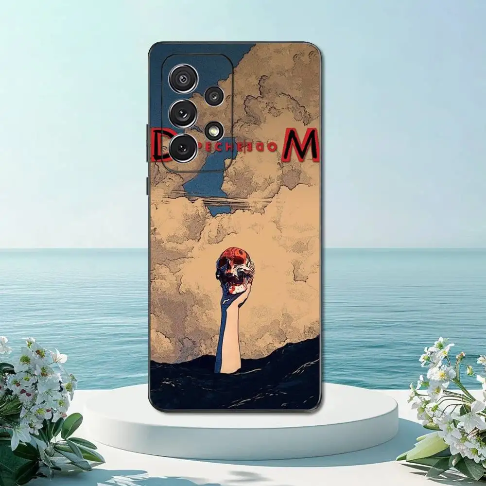 Depeche Mode Inspired Cool Soft Silicone Black Phone Case