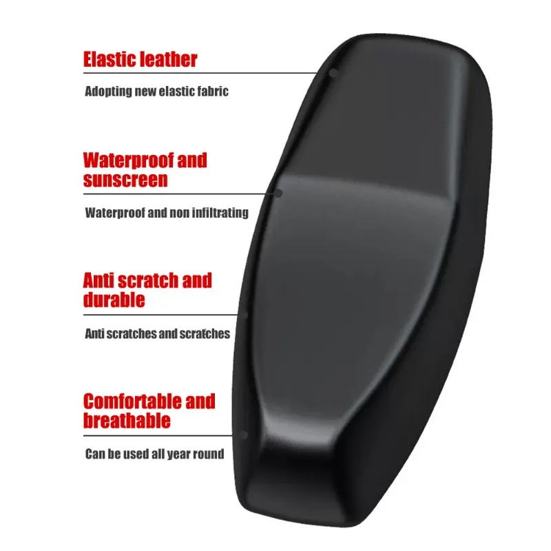 Motorcycle Seat Covers Motorcycle Seat PU Leather Cover Waterproof Dustproof Rainproof Cushion Pad Motor Scooter Protector Cover Accessories
