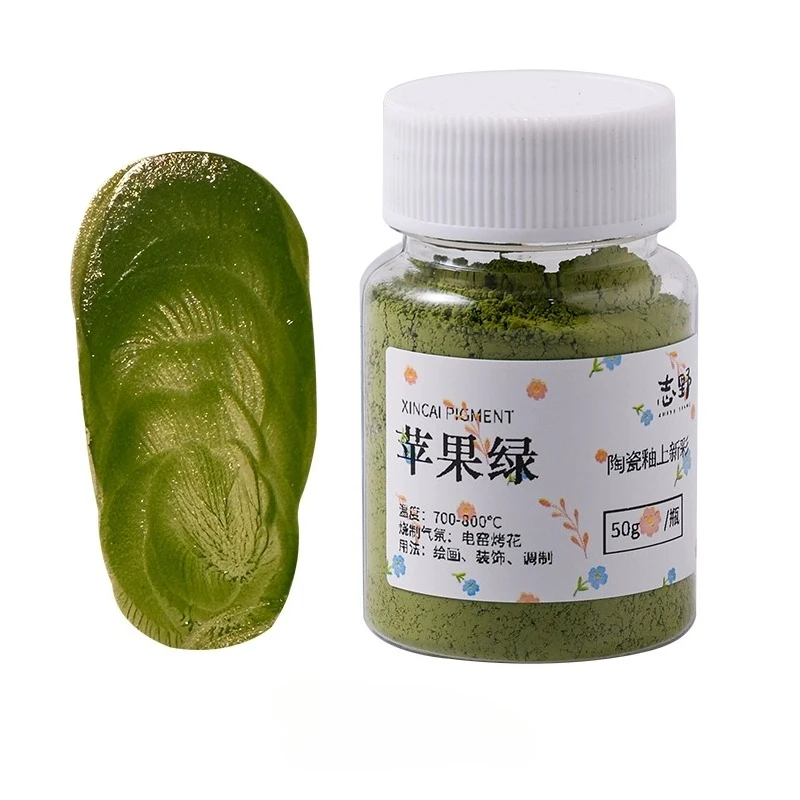 Ceramic Hand Painted Low Temperature Overglaze Color Pigment