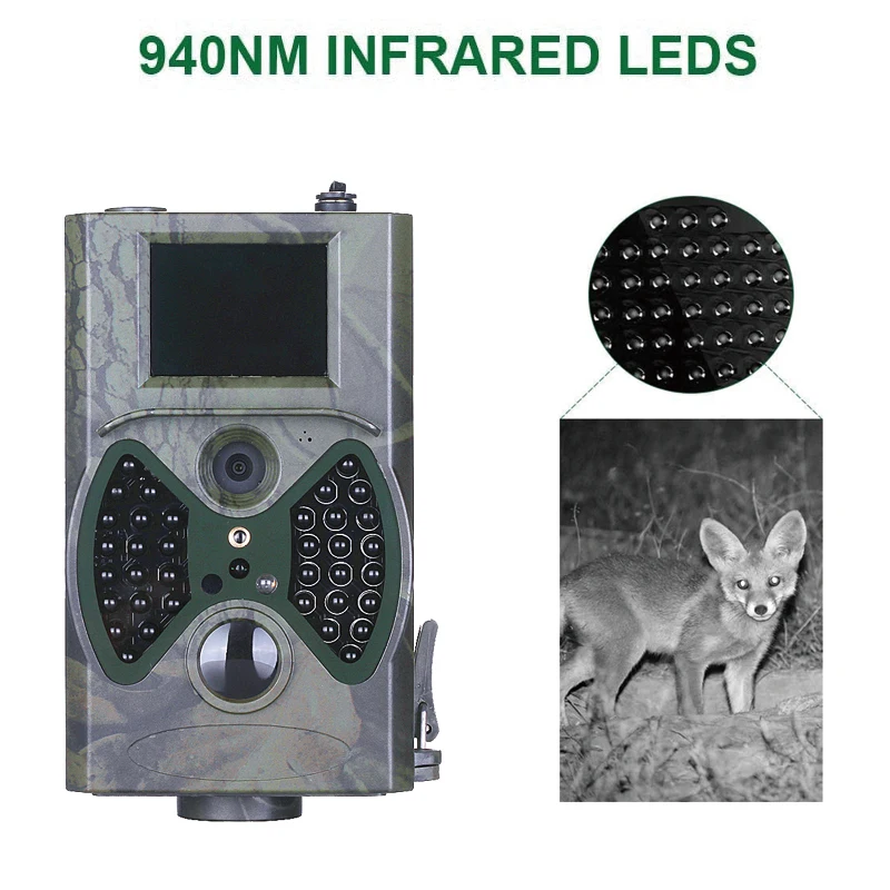Hunting Trail Camera Outdoor 940NM 20MP 1080P Night Vision Wild Surveillance Photo Trap Waterproof Hunter Trail Scouting Cam
