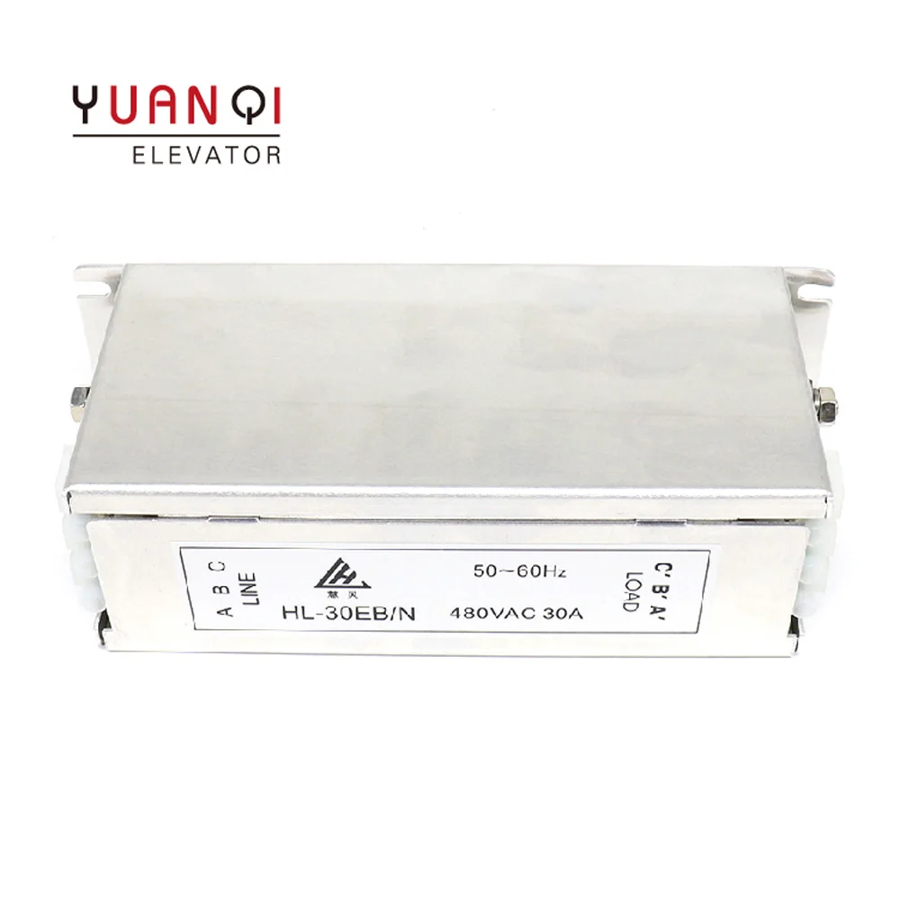 

Yuanqi Lift Spare Parts Elevator Power Filter HL-30EB/N HL-30EB