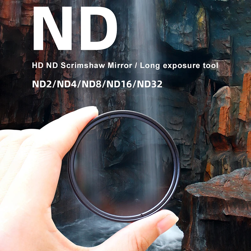 ND Filter Neutral Density Filter ND2 ND4 ND8 ND16 ND32 37mm 40.5mm 43mm 46mm 49mm 52mm 55mm 58mm 62mm 67mm 72mm 77mm 82mm 95mm 2