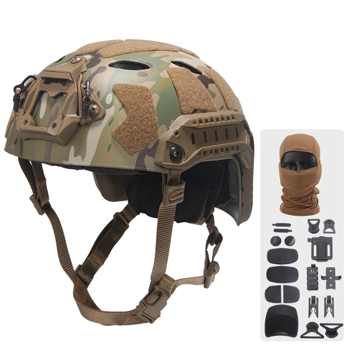 fast sf helmet マルチカム　ナイトビジョンセット fast sf helmet マルチカム ナイトビジョンセット fast sf