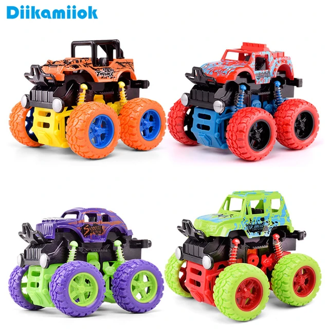 Monster Truck Hot Wheels Toys  Pull Back Monster Trucks Mini - Children's  Toys Mini - Aliexpress