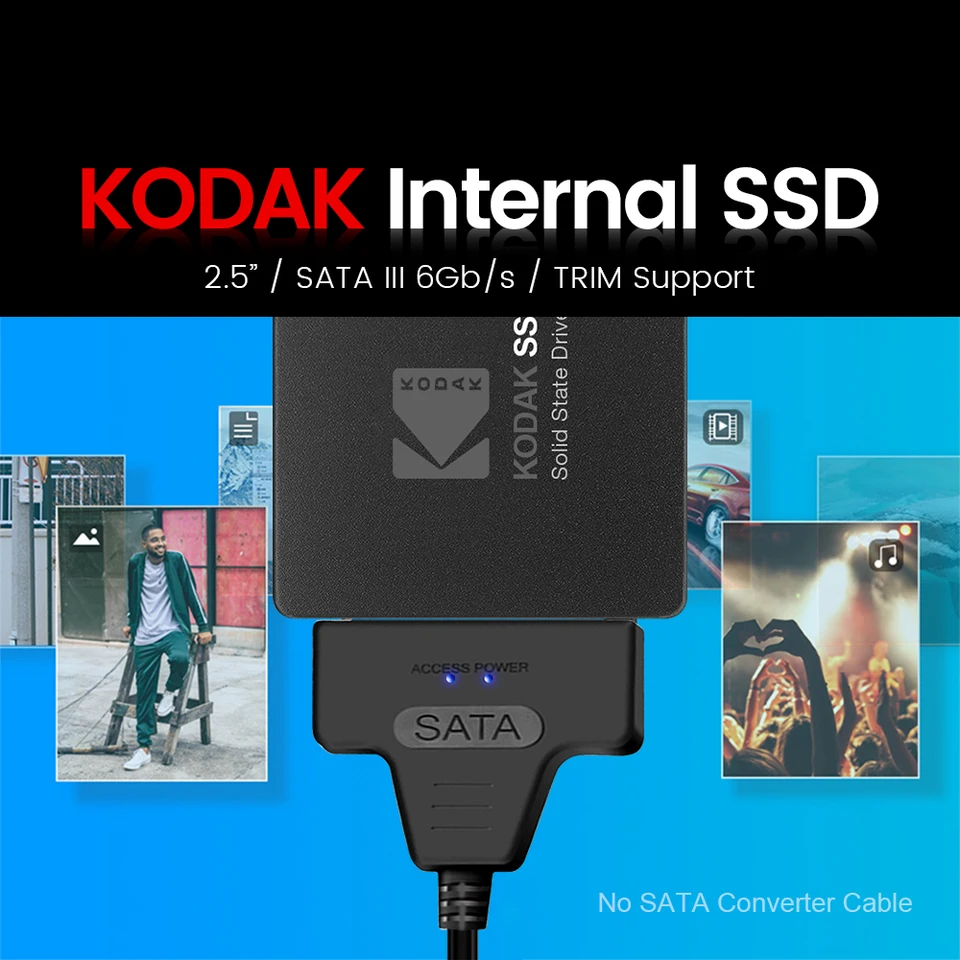 KODAK Internal SSD 1TB 2.5インチ SATA III S75a27c8780964ea6910b6d4ee1de8
