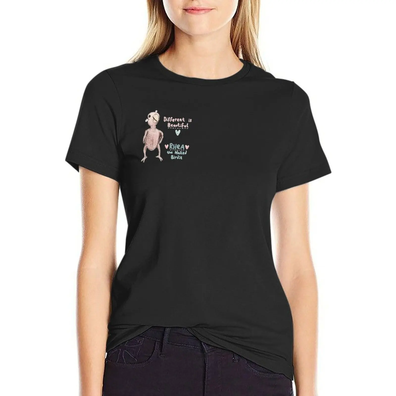 

Rhea - Different is Beautiful T-Shirt summer tops summer top workout shirts for Women