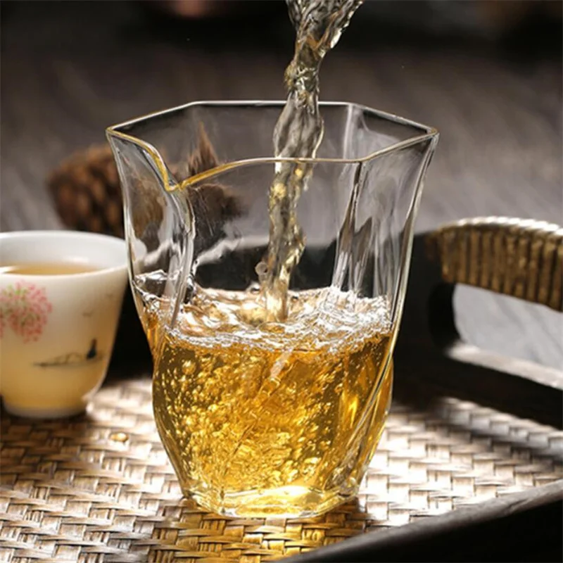 LEEDJUINE Handgemaakte Blow Molding Glas Fairness Cup