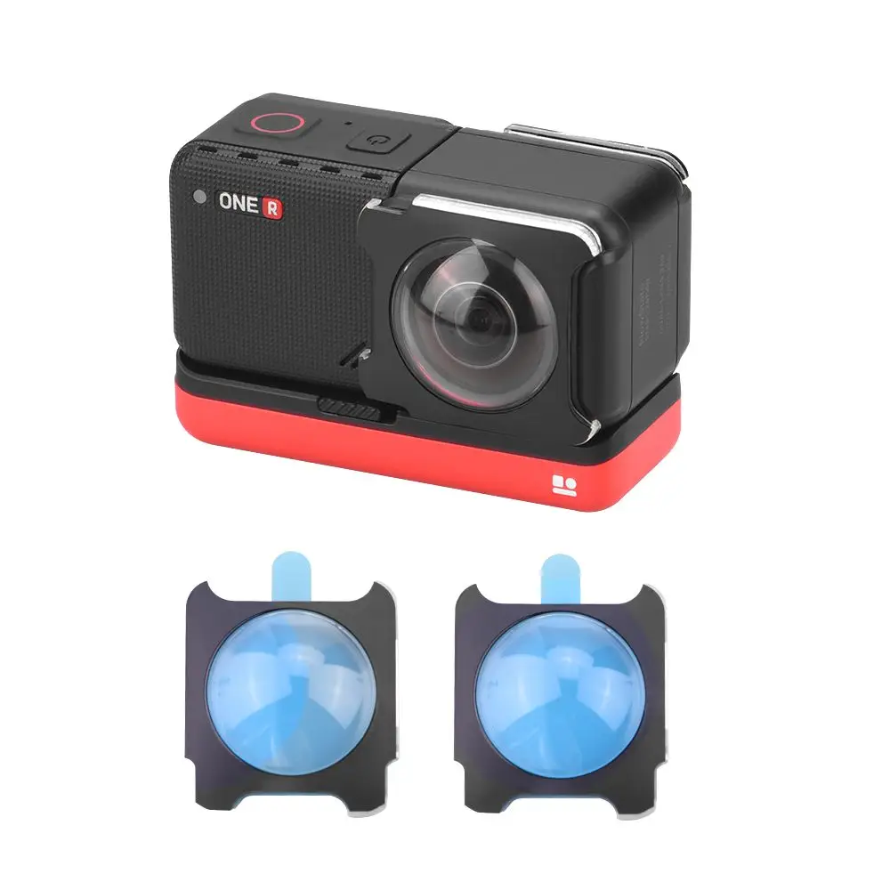 Insta360 ONE RS/R 용 스티커 렌즈 가드, 듀얼 렌즈 360 모드, Insta 360 ONE R /RS 보호대 액세서리, 신제품