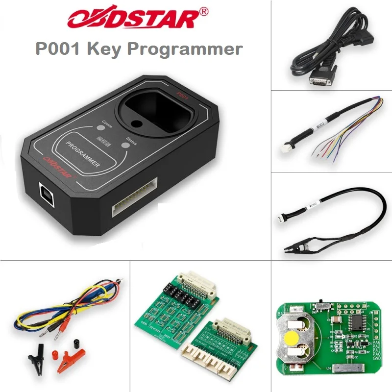 

Программатор OBDSTAR P001, 3 в 1 программатор RFID/ключ обновления/EEPROM, работает с OBDSTAR X300 DP Master