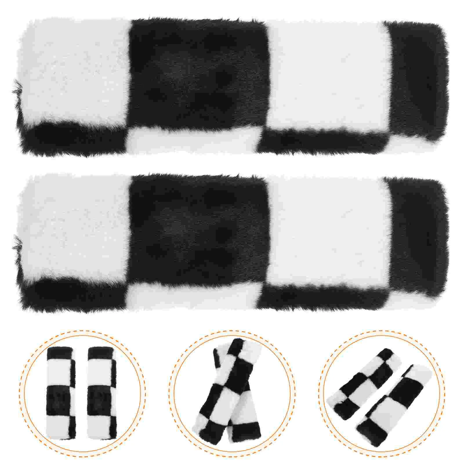 

2 Pcs Seat Belt Shoulder Cover Seatbelt Pad Covers Protector with Cushion Comfortable