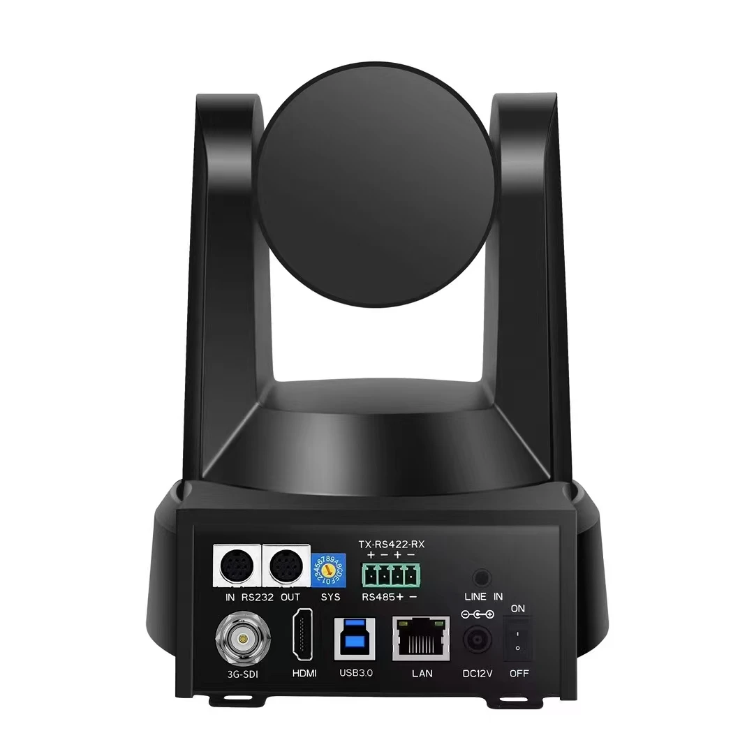 1080P60 20X NDI Camera HDMI SDI USB Webcam Live Streaming Camera PTZ vMix OBS Video Conference Zoom
