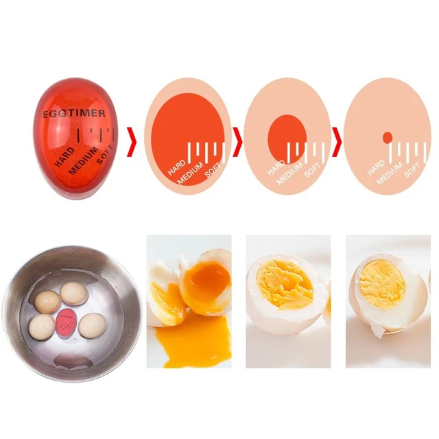 Color Changing Timer Yummy Boiled Eggs Cooking Kitchen Egg Timer Alarm  Tools