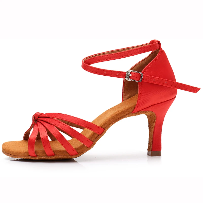 New Ballroom Women Latin Dance Shoes Girls Dance Shoes Professional Jazz Tango Salsa Soft Practice Shoes Sandals
