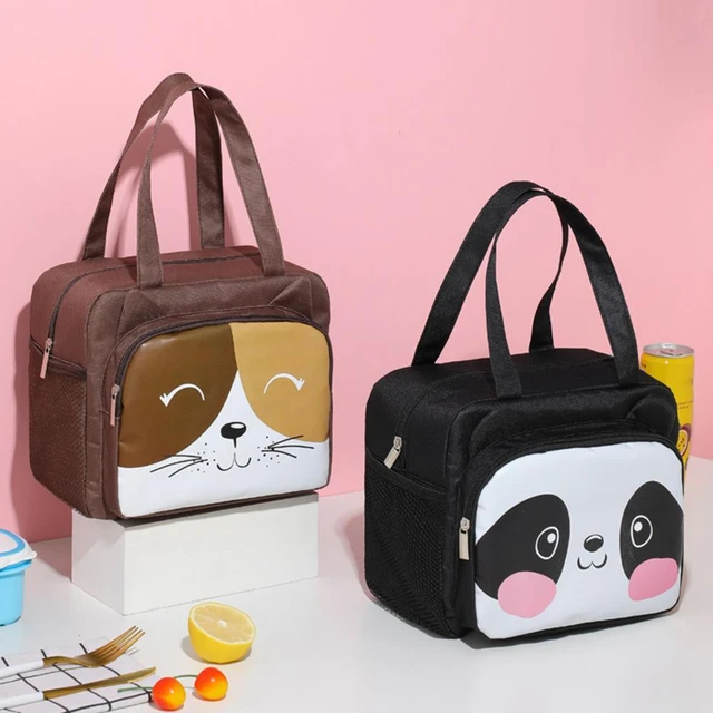 Lovely Insulated Lunch Bag Thermal Lunch Box Bento Bag Food Storage  Containers Cooler Bag loncheras para