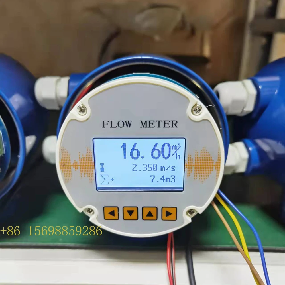 Water Current Meter flow meter RS485 420mA Pulse flow