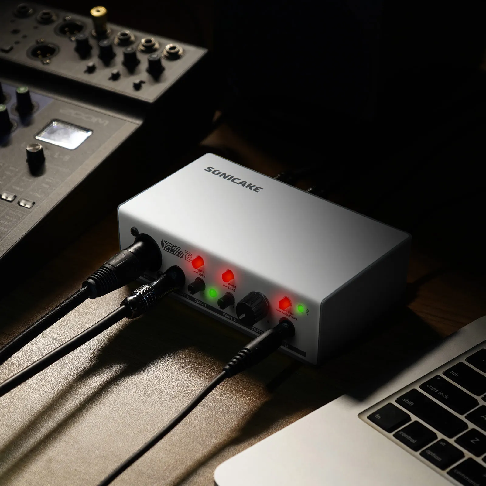 Sonic Cube II Dual-Channel Professional Audio Interface with High Quality Analog