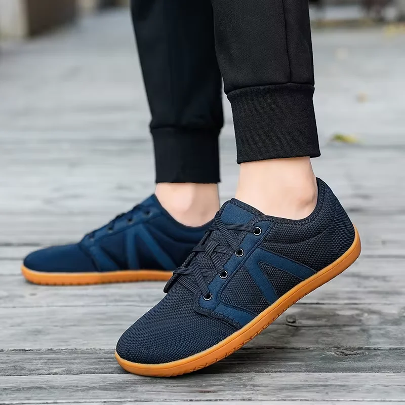 barefoot shoes Barefoot Shoes Man Wide Toebox Shoe Adult Minimalist Sneakers Women Cross-Trainer Zero Drop Walking Footware Male Large Size