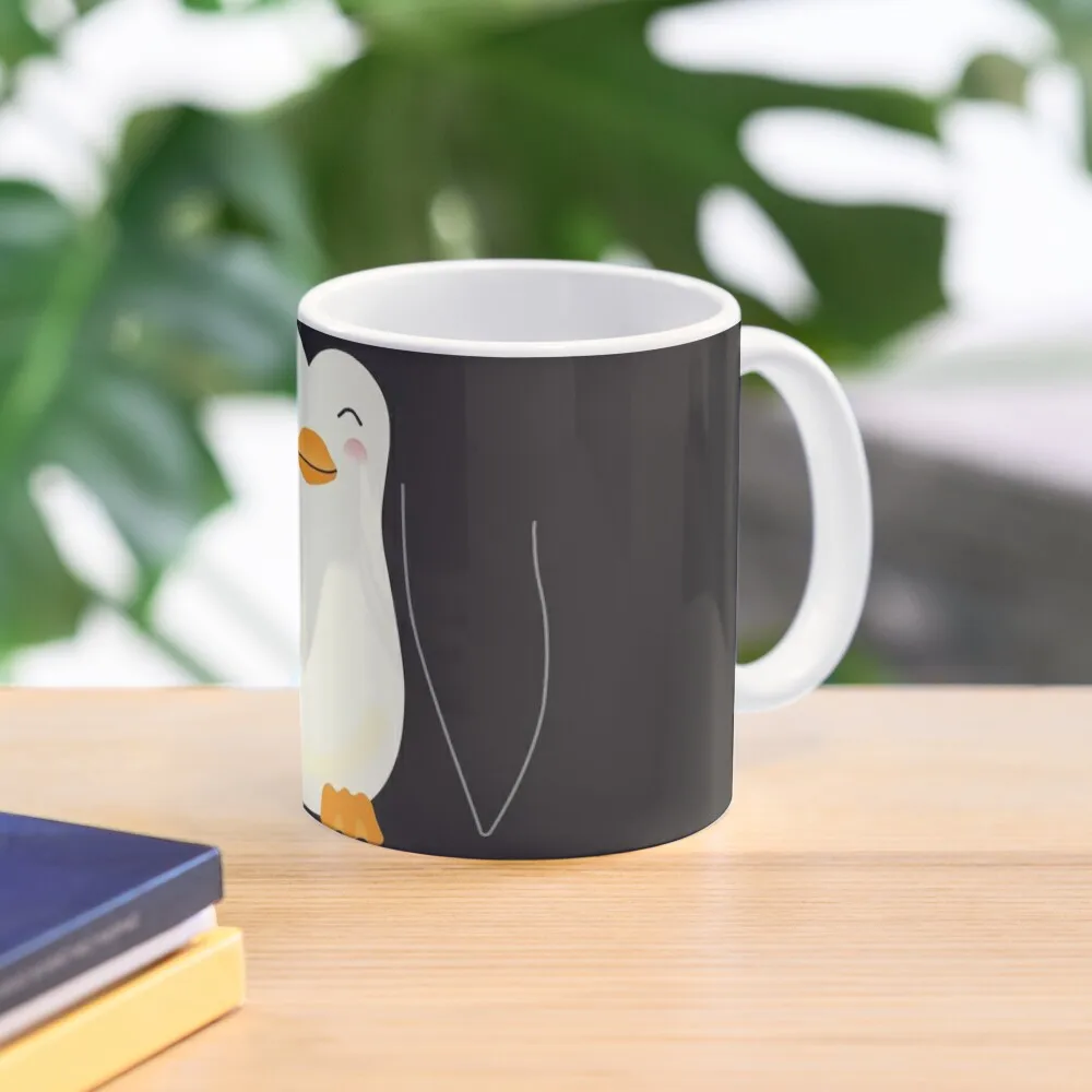

Percy the Penguin - Travel Mug Coffee Mug Custom Cup Coffee Mugs