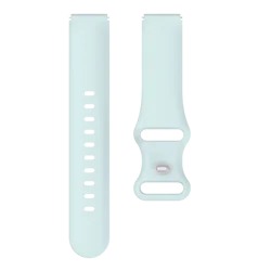Durable 18mm Quick Release Hiking Wristband - Unisex Adjustable Watchband Strap - 18mm universal (Light Blue)