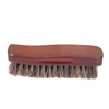 1 Pc Natural Wood Bristle Polish Brush Horse Hair Shoe Boot Brush Care Clean 4