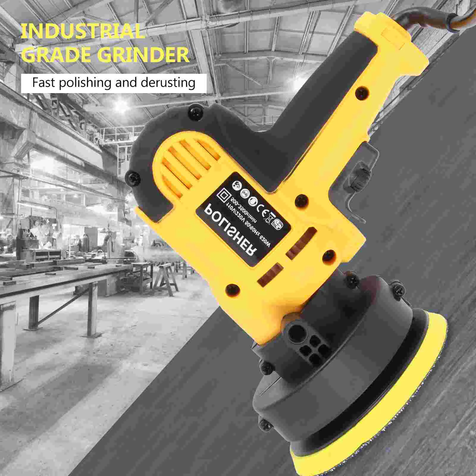 

Vertical Car Waxing Machine Electric Polisher Handheld Automotive Waxer Kit with EU Plug
