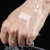 120pcs/set Transparent Waterproof Band Aid Hemostasis Strips Patches  First Aid Adhesive Dressing Wound Plaster Bandage 6