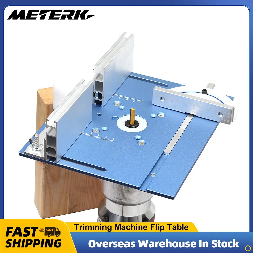 

C8 Engraving Machine Inverted Plate Set Aluminum Alloy Trimming Milling with Backrest and Push Ruler Woodworking Bench Accessory