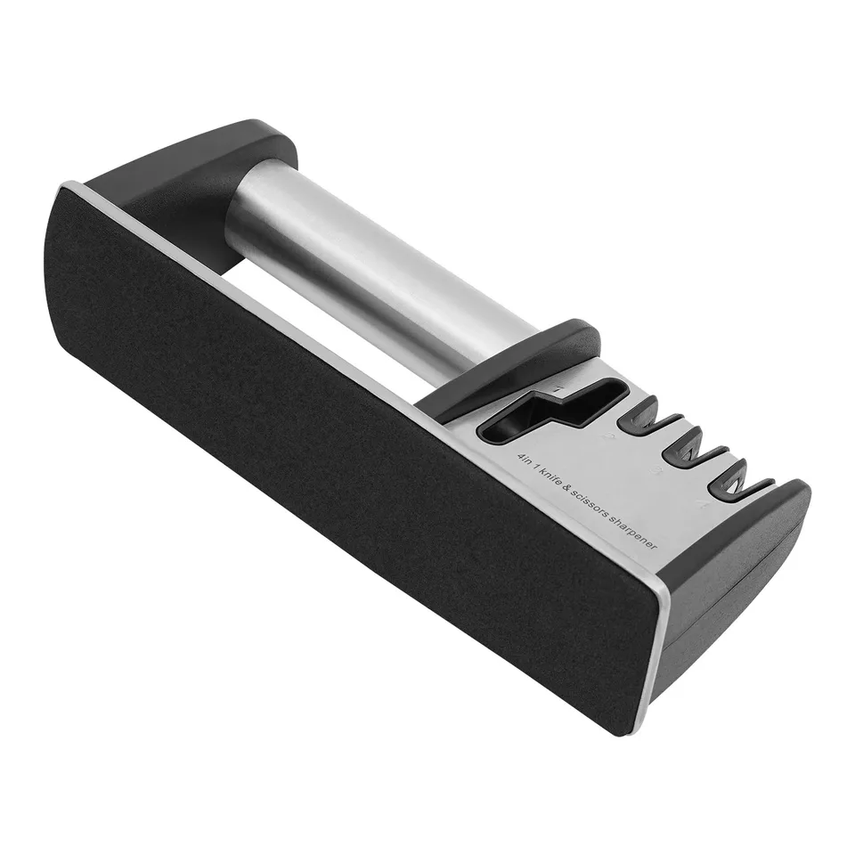 Professional 4 Stage Knife and Scissors Sharpener