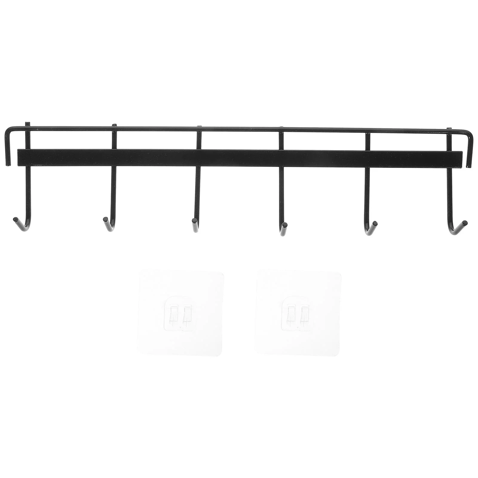 

Kitchen Utensil Rack with Hooks Space Saving Wall Utensil Holder Kitchen Utensil Rack