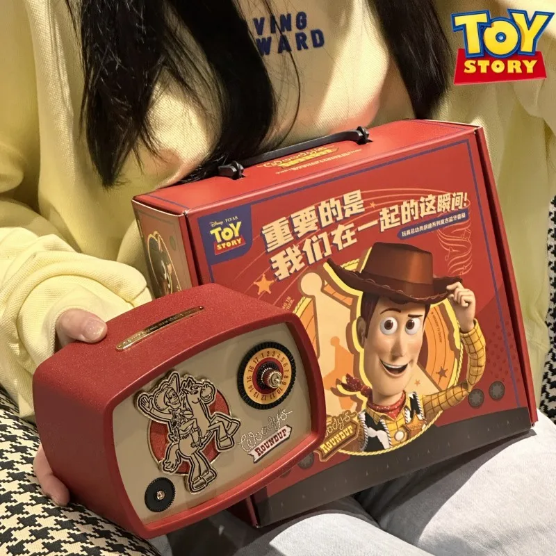 Disney Toy Story 4 Woody Retro Bluetooth Speaker Cartoon Girl Wireless Portable Cute Speaker Regalo Di Compleanno Di Natale Creativo