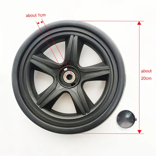 Stroller wheel replacement Front 9.5 / 10 Rear 11.5/12 Pushchair pram  buggy