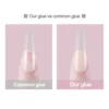 COSCELIA 10G Nail Glue False Nail Tips Glue Clear Color Nails Tools 2