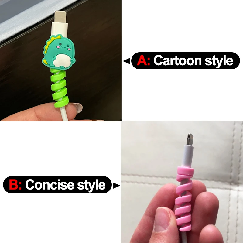 New Cartoon Animal Cable Protector USB Line Earphone Wire Protector Charger  Cartoon Bite Data Line Protector Cable Organizers - AliExpress