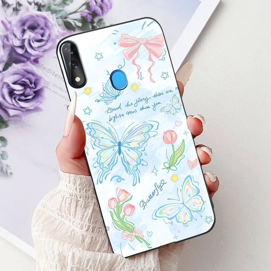 Cute Cool Spider Tiger Marble Soft Silicone Shockproof Phone Case Cover