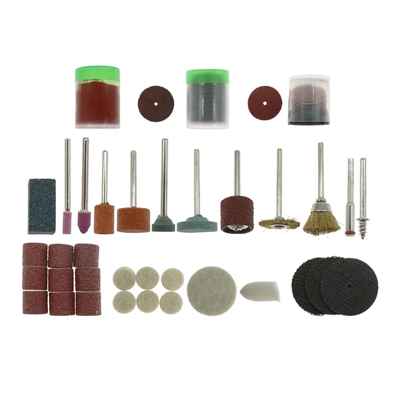 

105 pieces of woodworking grinding and cutting diamond wheels, jade polishing discs, chainsaw, electric grinder accessories