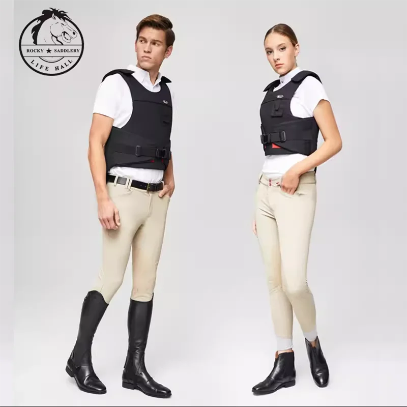 Cavassion Equestrian Armor Men Women Adult Thickened Protective Vest Knight's Equipment One-piece design 2