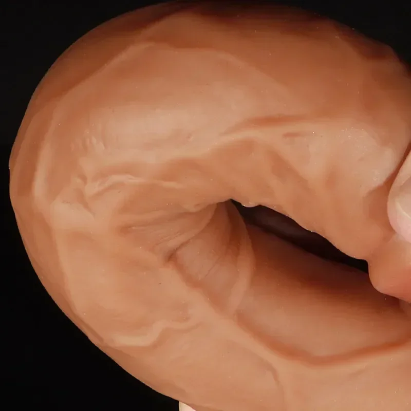 Sex Toys Double Layer Silicone Dildo Realistic Fake Long Penis Butt Plug for Woman Men Vagina Anal Massage 5 Sizes