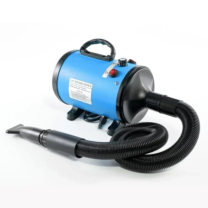 NEW Professional hair dryer for cats and dogs, blower heating temperature is adjustable, there are 4 different nozzles