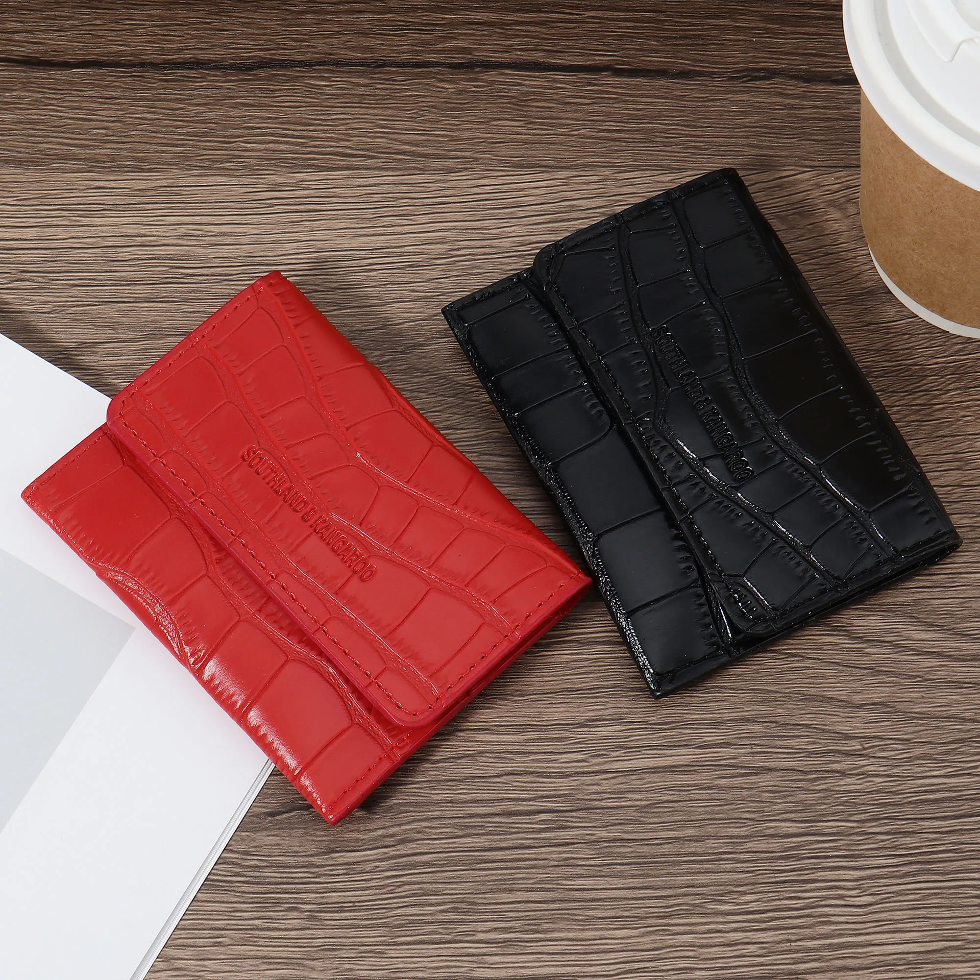 Neuer minimalistischer Kartenhalter, ultradünn, leicht, tragbar, Geldbörse für Kreditkarten, Kreditkarten, Münzfach, hochwertige Kreditkarten – Detail 6