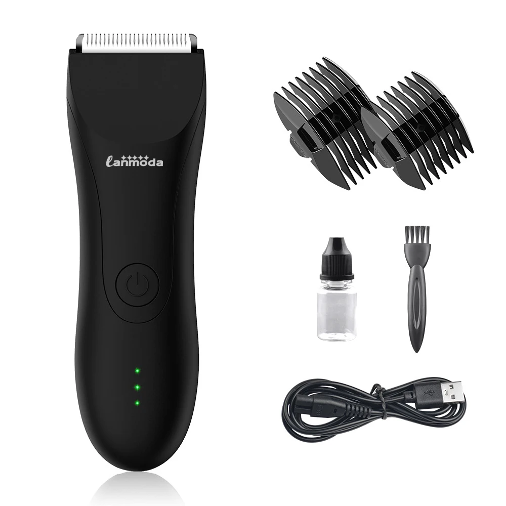 Ball Trimmer for Men Body Groin Hair Manscaper Waterproof Shaver Groomer for Pubic Hair Manscaping 6