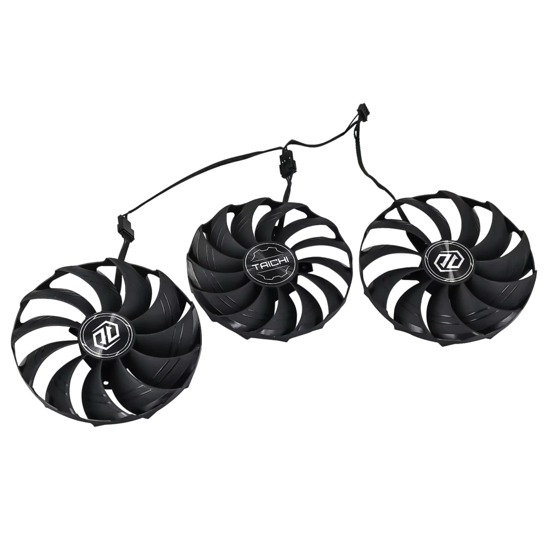 Ventilador da Placa de Vídeo Refrigerador para Asrock rx 7900 xt Rx7900xt Rx7900xtx Taichi 107 mm 97 mm Cf1010h12s Ventilador de Refrigeração da Placa Gráfica - Imagem 3