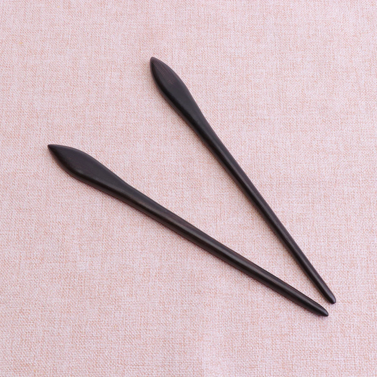

2 Wooden Hair Sticks Chinese Hair Chopsticks Chinese Hair Accessories Ebony Hairpin Hairpins Chinese Traditional Hair Chopsticks