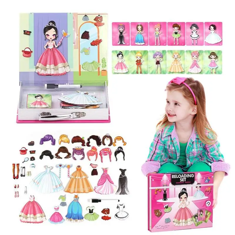 magnetic-princess-dress-up-paper-doll-finja-jogar-brinquedos-para