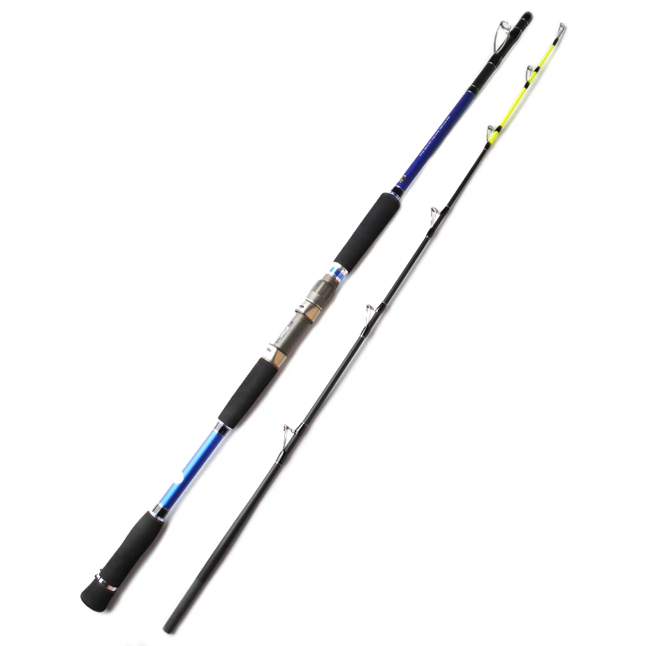 

TOMA Fast Action Sea Jigging Fishing Rod Casting 1.8m 2 section MH 100-250g Carbon Spinning Boat Fishing Rod Saltwater